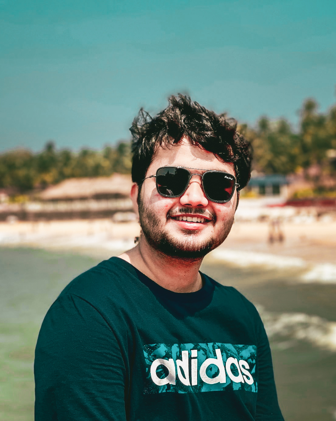 a picture of vishwam smiling